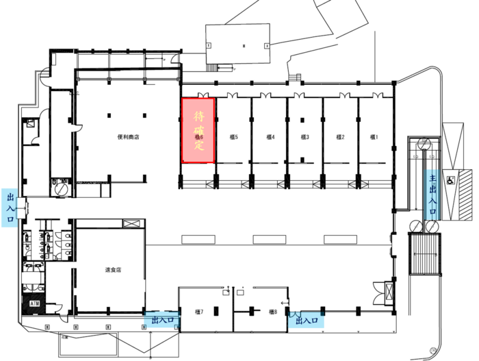 小吃部No.6櫃位租賃案圖片